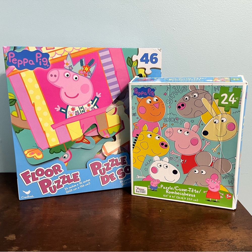 Peppa Pig Toddler Jigsaw Puzzle Bundle
